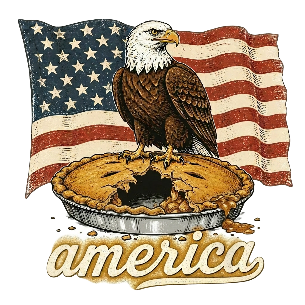 America Eagle print