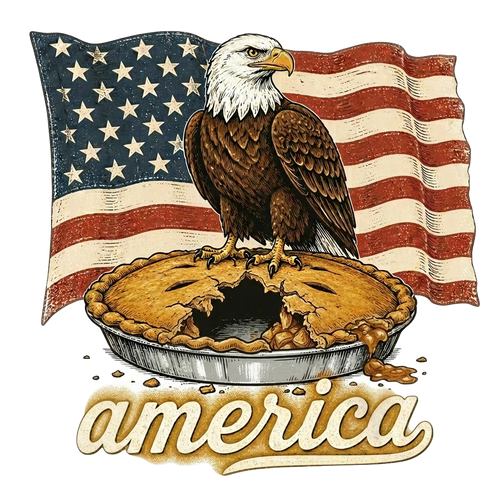 America Eagle print
